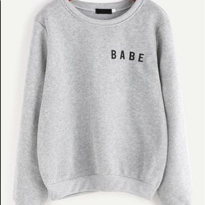 ✨BABE Sweatshirt